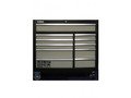 Roller Cabinets Roller Cabinet, Long, 11 Drawer, Black & Grey - TRCL11BG