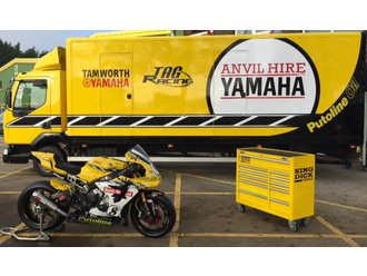 Anvil Hire Yamaha 2016 with King Dick Roller Cabinet Anvil Hire Yamaha 2016 with King Dick Roller Cabinet